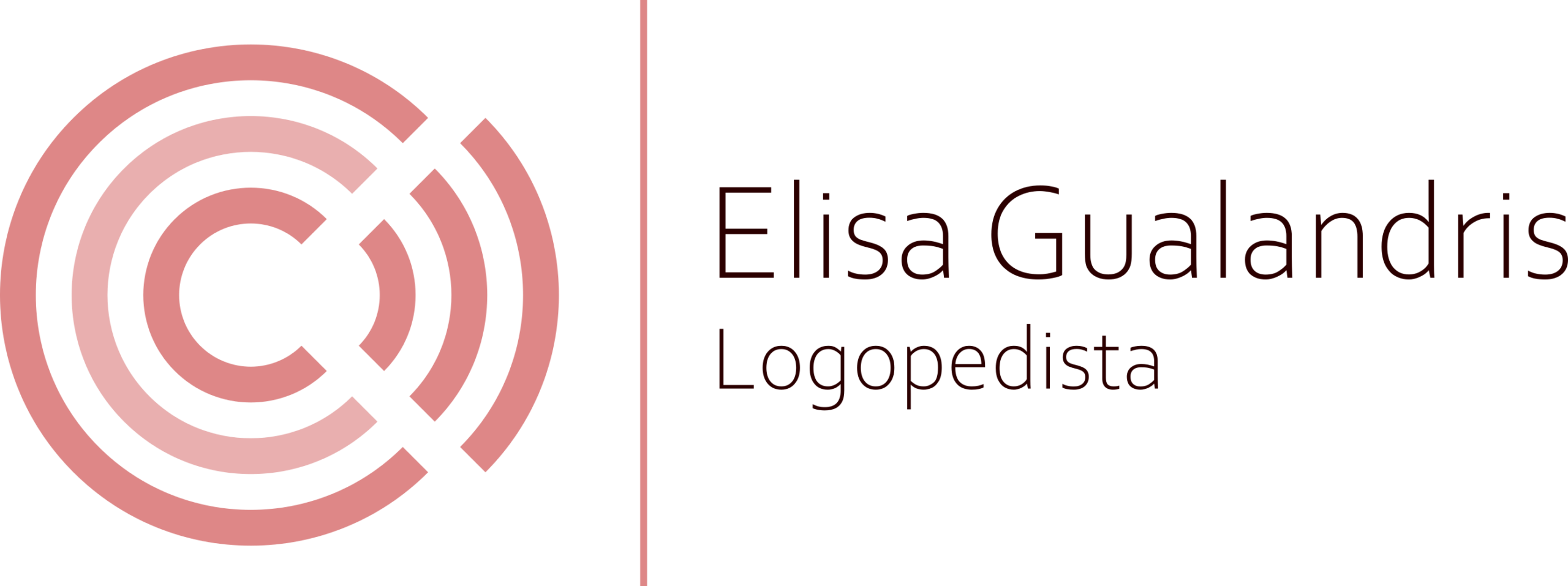 Elisa Gualandris Logopedista - Logo